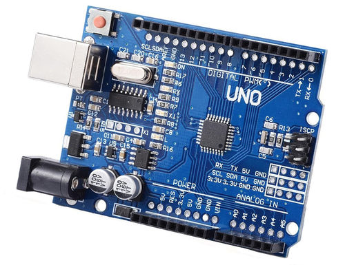 Microcontrolador tipo Arduino UNO R3